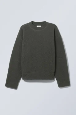 FLEECE-SWEATSHIRT|Weekday Outlet