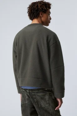 FLEECE-SWEATSHIRT|Weekday Outlet