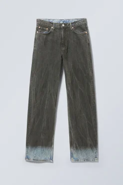 GALAXY – LOCKERE JEANS MIT GERADEM BEIN|Weekday Shop