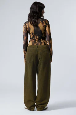 GALAXY – WEITE, GERADE GESCHNITTENE CORDHOSE|Weekday Outlet