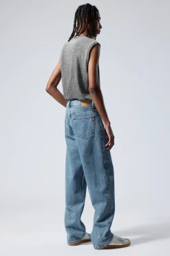 GALAXY LOOSE STRAIGHT LEG JEANS|Weekday Flash Sale