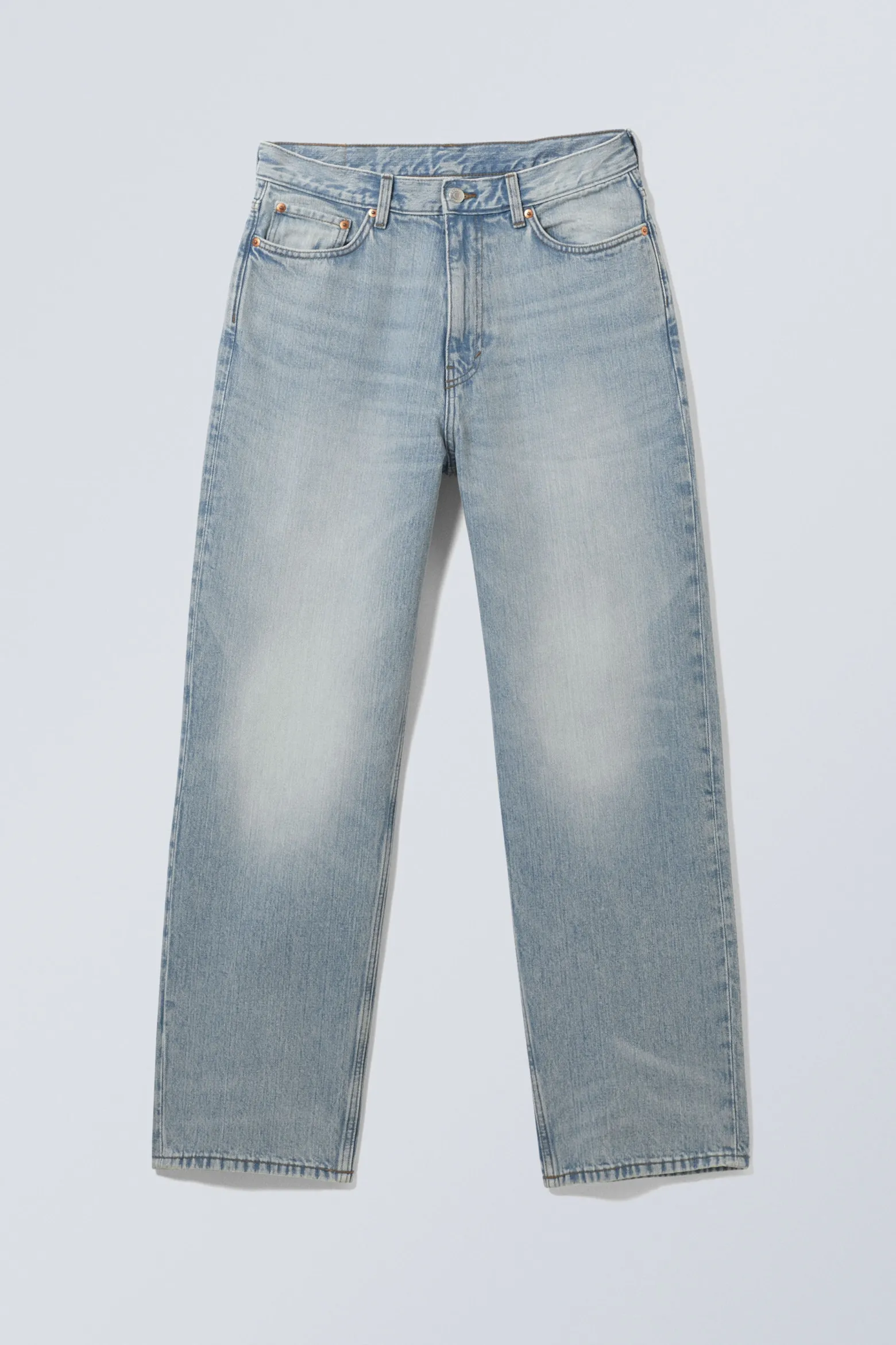 GALAXY LOOSE STRAIGHT LEG JEANS|Weekday Shop
