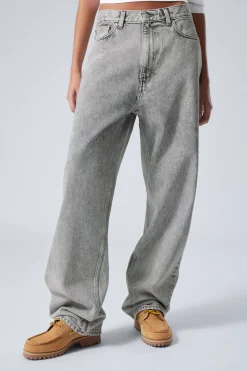 GALAXY LOOSE STRAIGHT LEG JEANS|Weekday Outlet