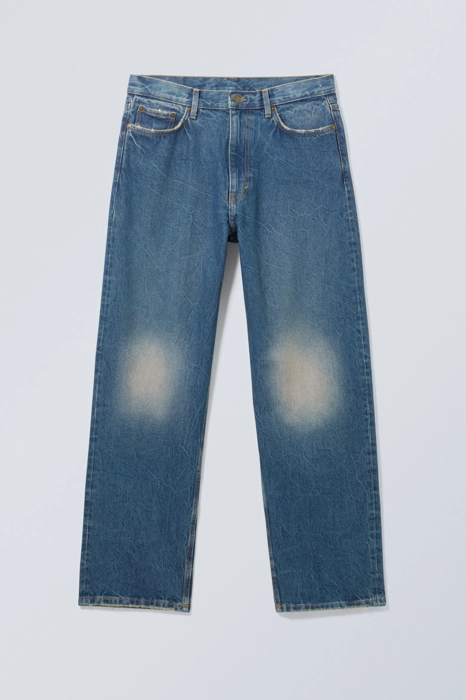 GALAXY LOOSE STRAIGHT LEG JEANS|Weekday Outlet