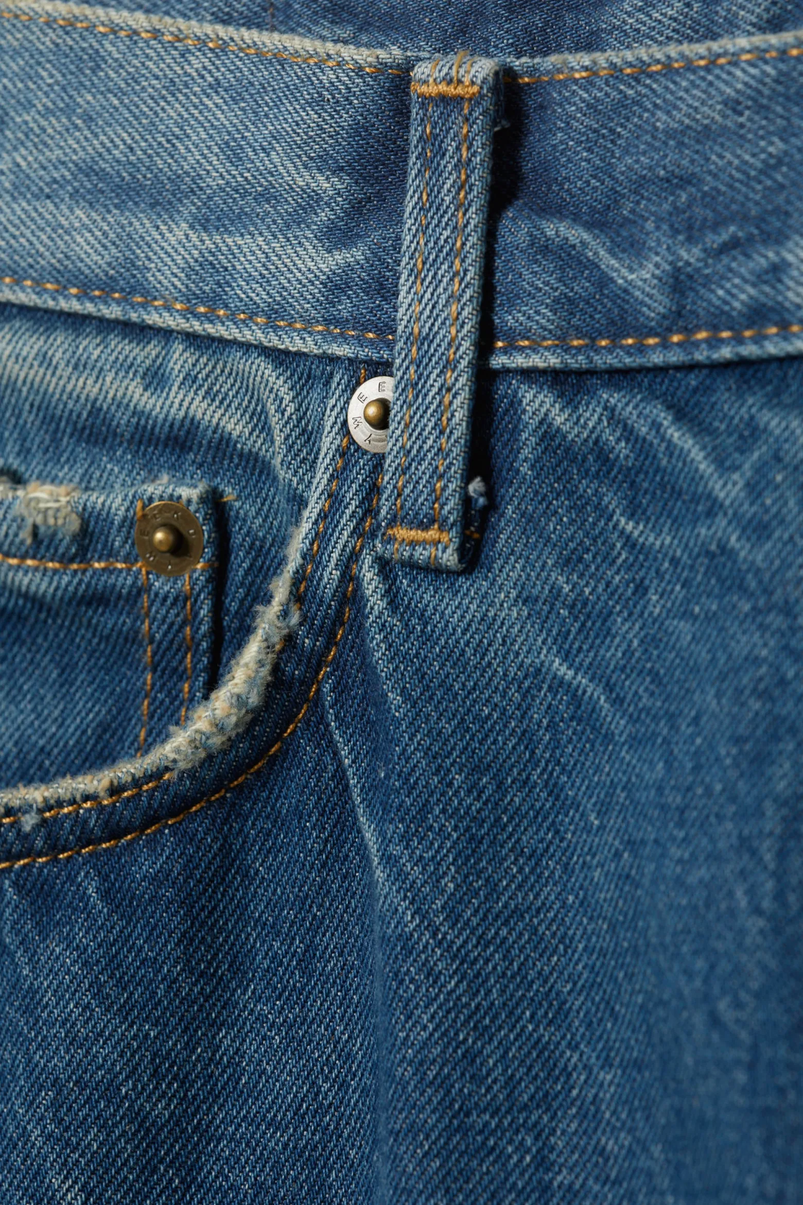 GALAXY LOOSE STRAIGHT LEG JEANS|Weekday Outlet