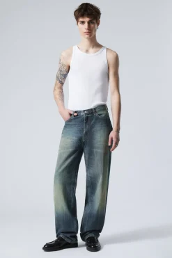 GALAXY LOOSE STRAIGHT LEG JEANS|Weekday New