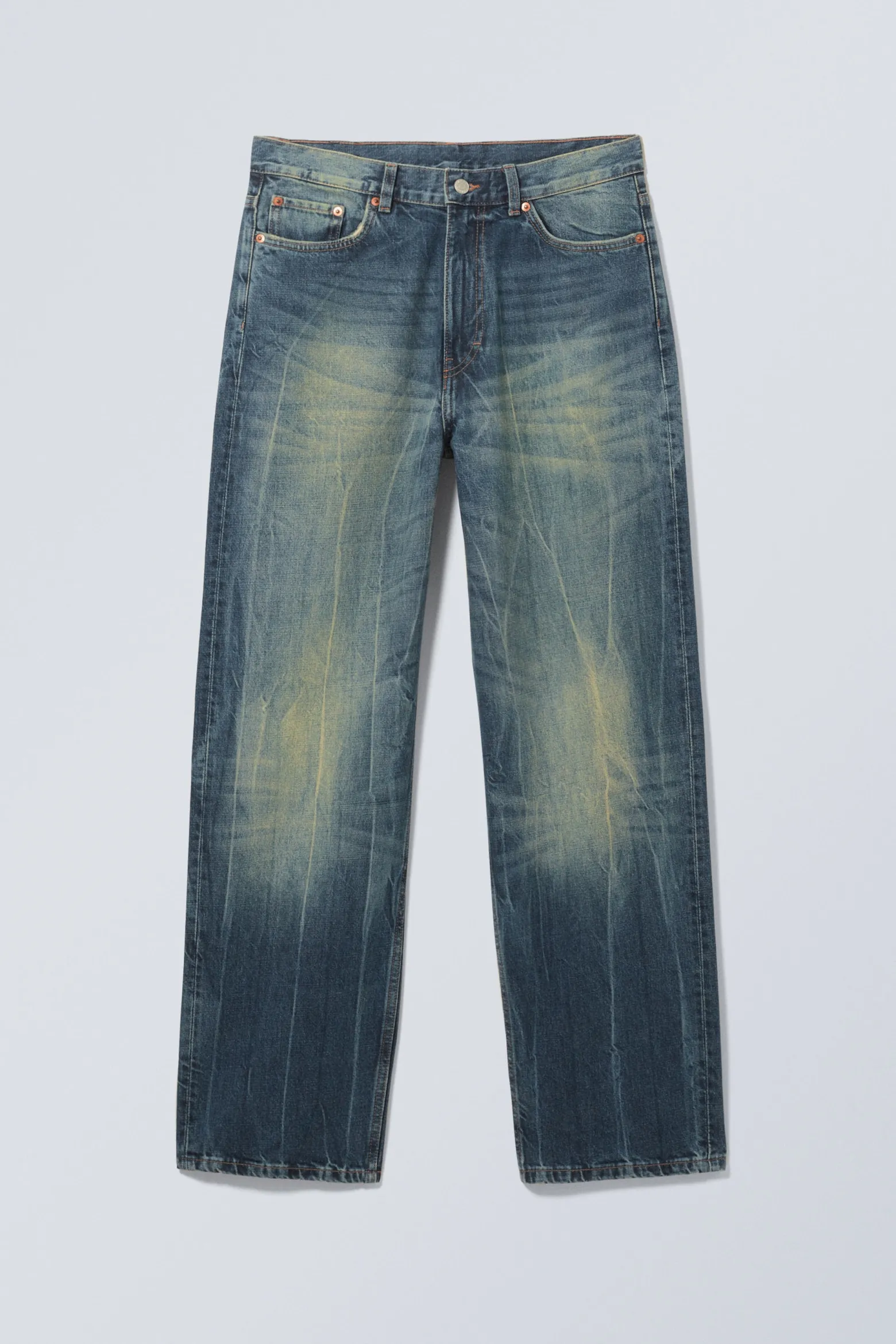GALAXY LOOSE STRAIGHT LEG JEANS|Weekday New