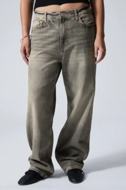 GALAXY LOOSE STRAIGHT LEG JEANS|Weekday Store