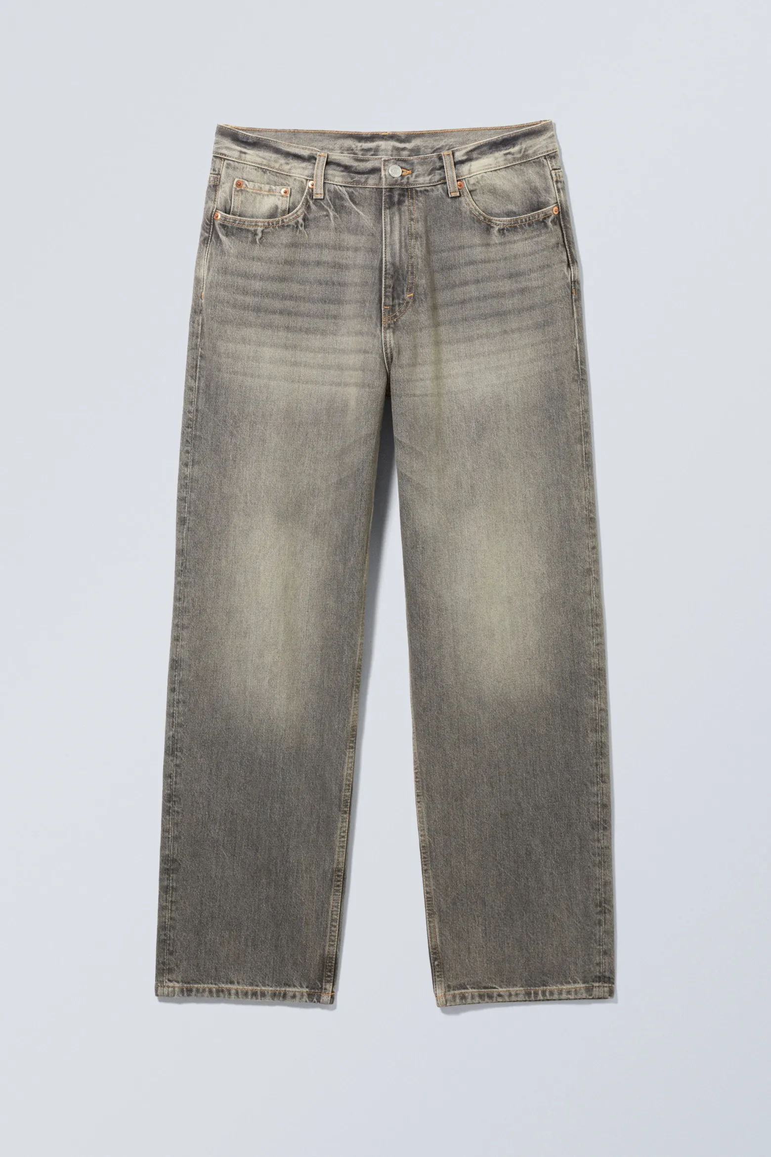 GALAXY LOOSE STRAIGHT LEG JEANS|Weekday Store