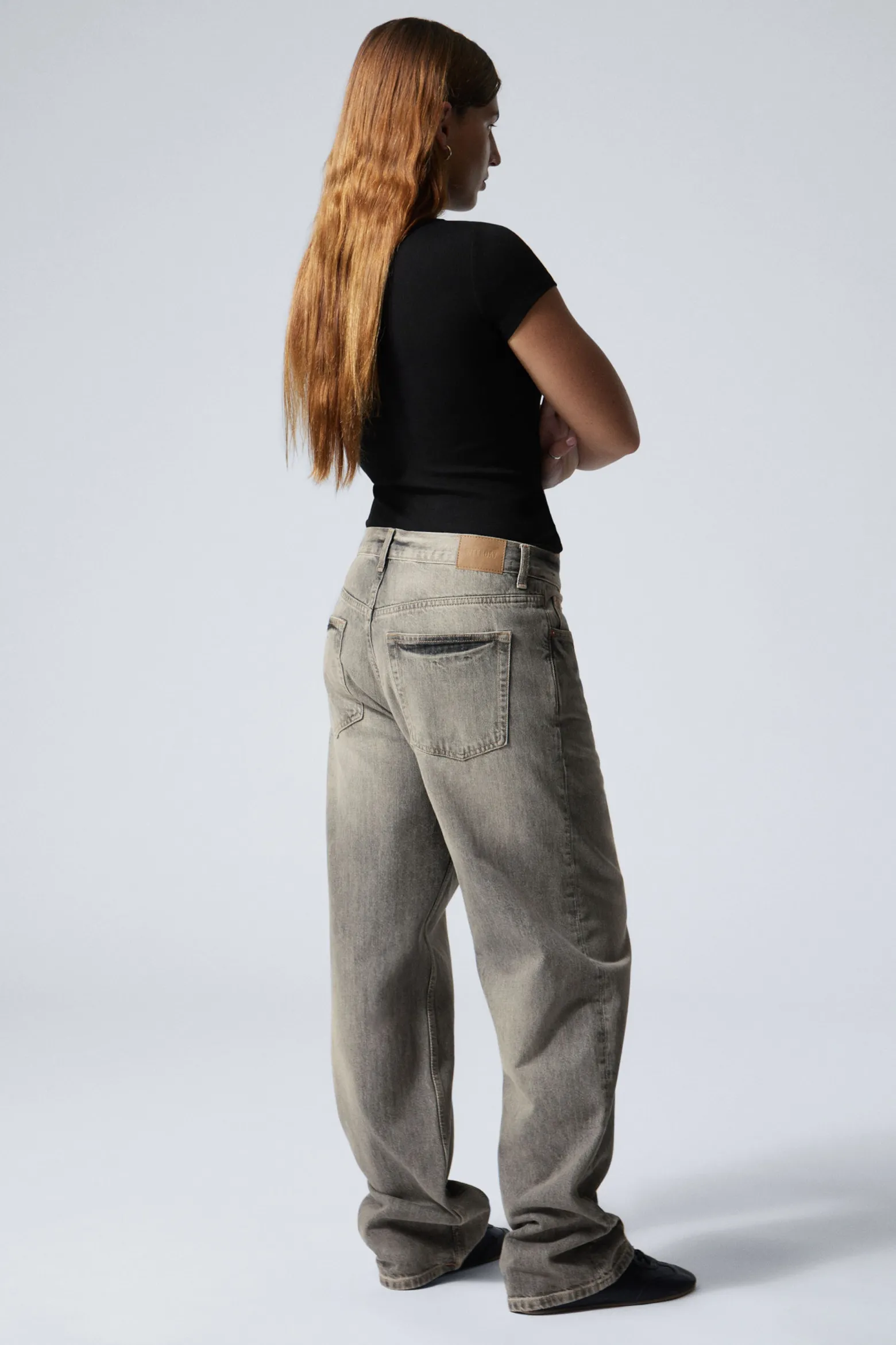 GALAXY LOOSE STRAIGHT LEG JEANS|Weekday Store