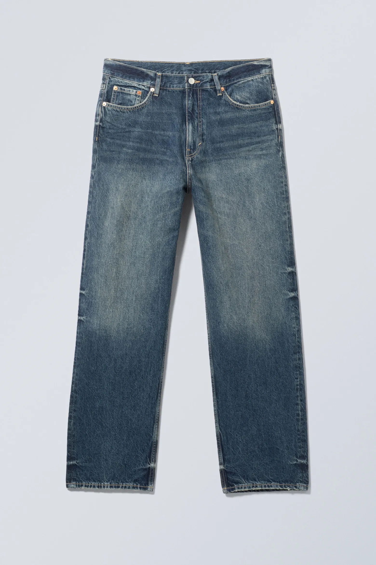GALAXY LOOSE STRAIGHT LEG JEANS|Weekday Sale
