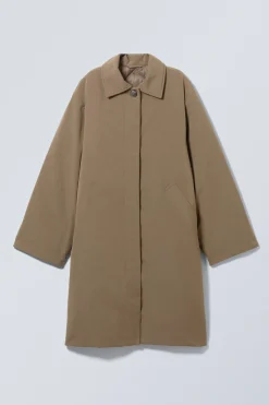 GEFÜTTERTER CAR COAT IN OVERSIZED-PASSFORM|Weekday Cheap