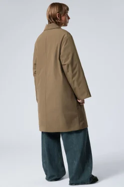 GEFÜTTERTER CAR COAT IN OVERSIZED-PASSFORM|Weekday Cheap