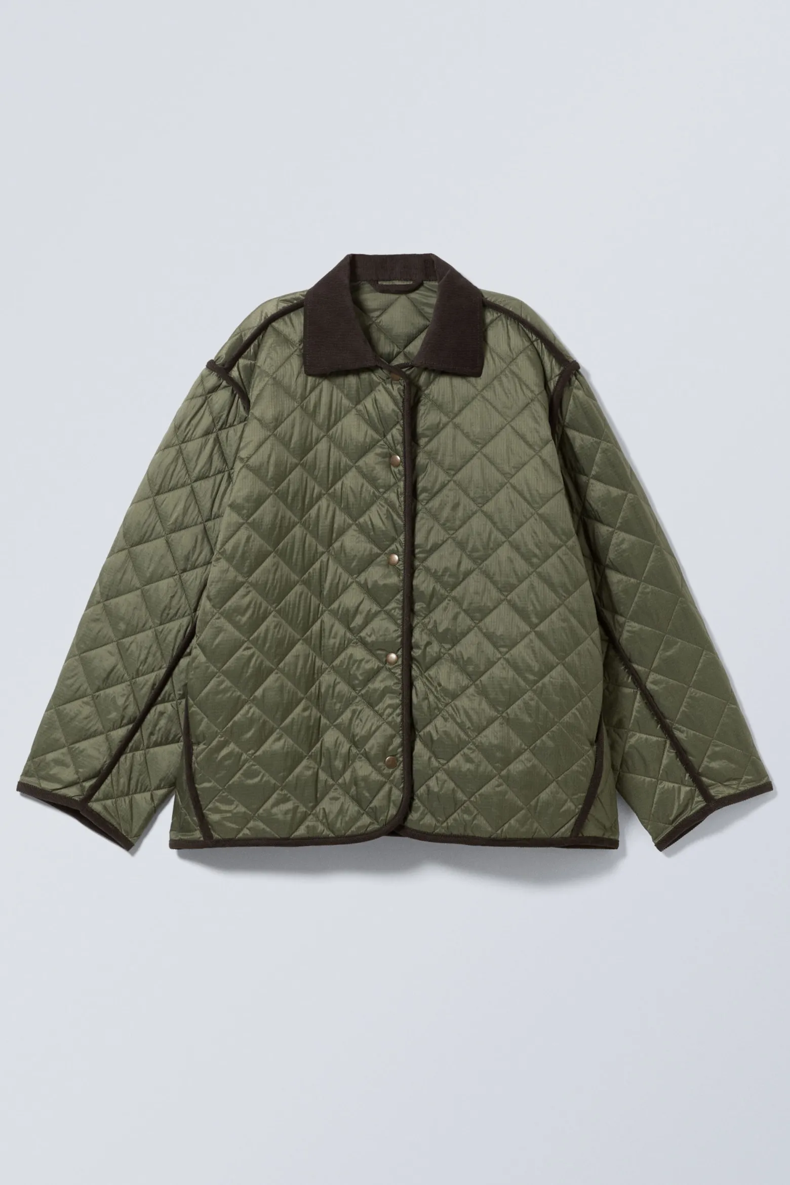 GESTEPPTE OVERSIZE-INNENJACKE|Weekday Hot