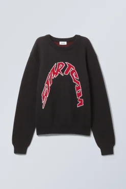 GRAFISCHER JACQUARD-STRICKPULLOVER|Weekday Best