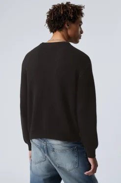 GRAFISCHER JACQUARD-STRICKPULLOVER|Weekday Best