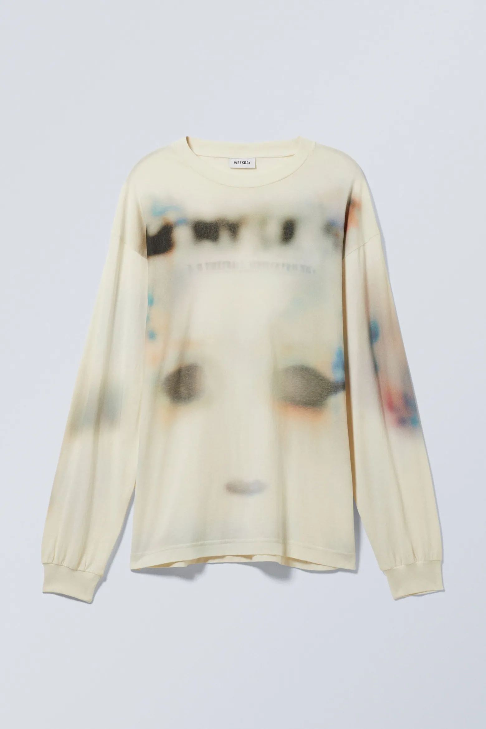 GRAPHIC LONGSLEEVE IN OVERSIZED-PASSFORM|Weekday Hot