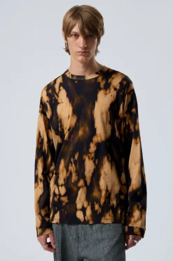 GRAPHIC-LONGSLEEVE MIT LOCKERER PASSFORM|Weekday Clearance