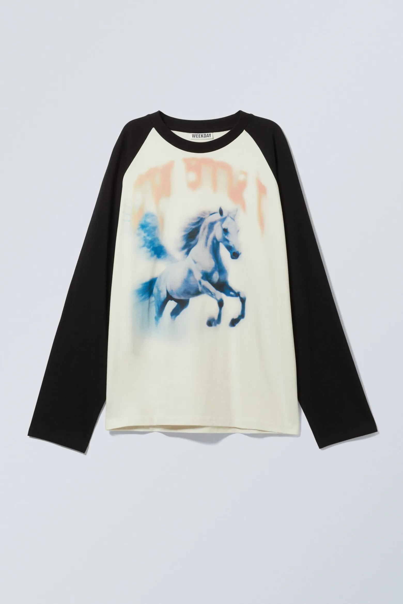GROSSARTIGES BOXY-LONGSLEEVE MIT RAGLANÄRMELN|Weekday New