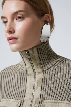 GROSSE CLIP-ON-OHRRINGE AUS METALL|Weekday Shop