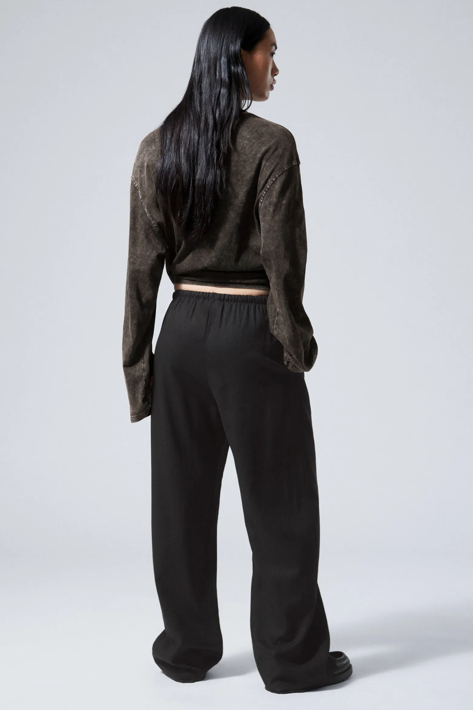 HOSE MIA AUS LEINENMIX|Weekday Sale