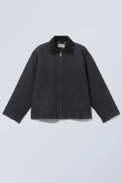 JACKE BELLE AUS GEWASCHENEM CANVAS|Weekday Store