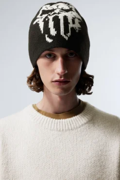 JACQUARD-STRICKMÜTZE|Weekday Discount