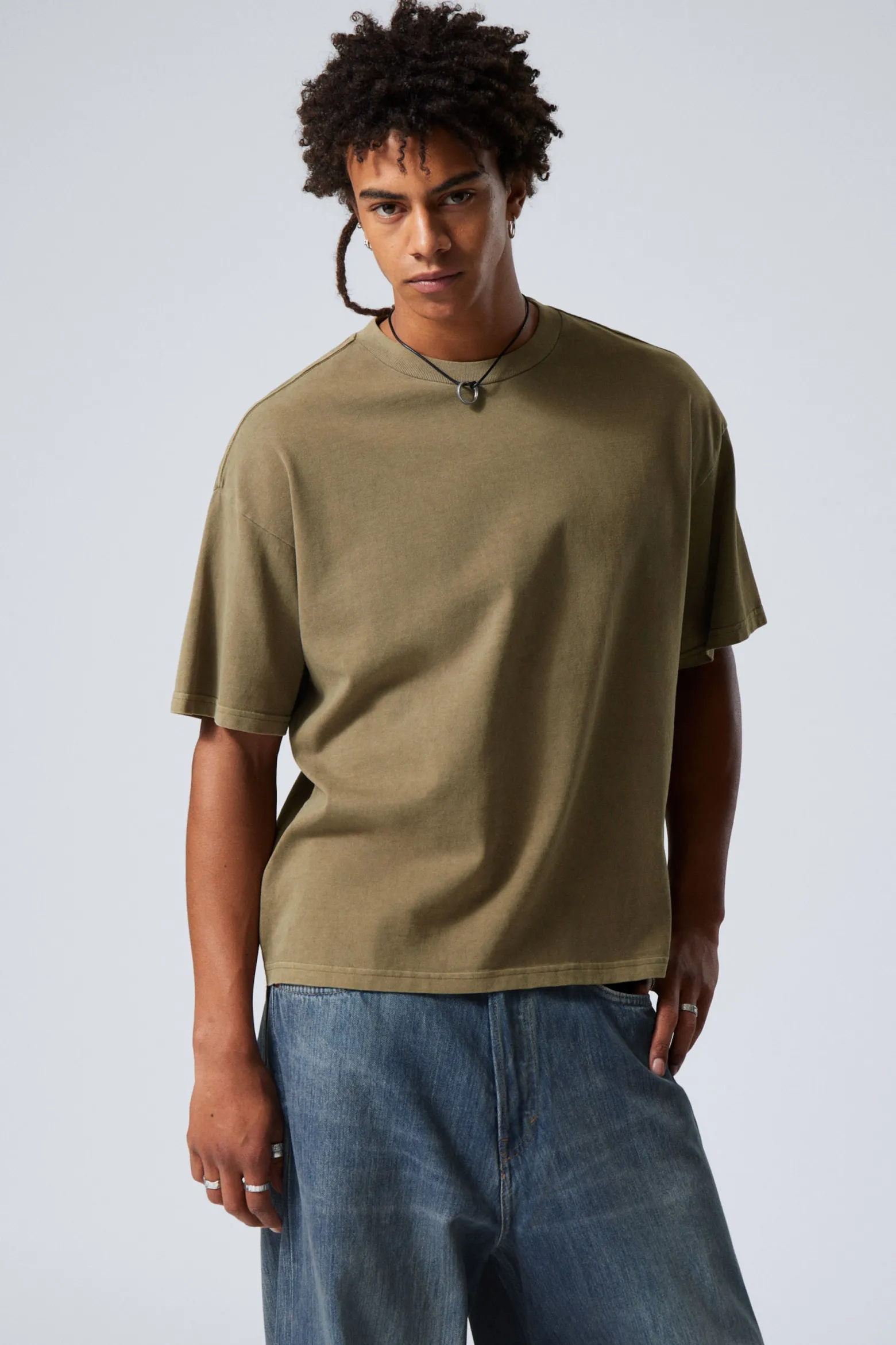 KASTIGES T-SHIRT|Weekday Online