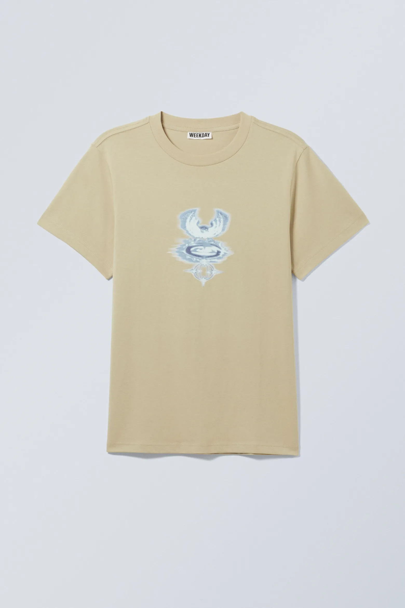 KASTIGES T-SHIRT MIT GRAFIKPRINT|Weekday Flash Sale