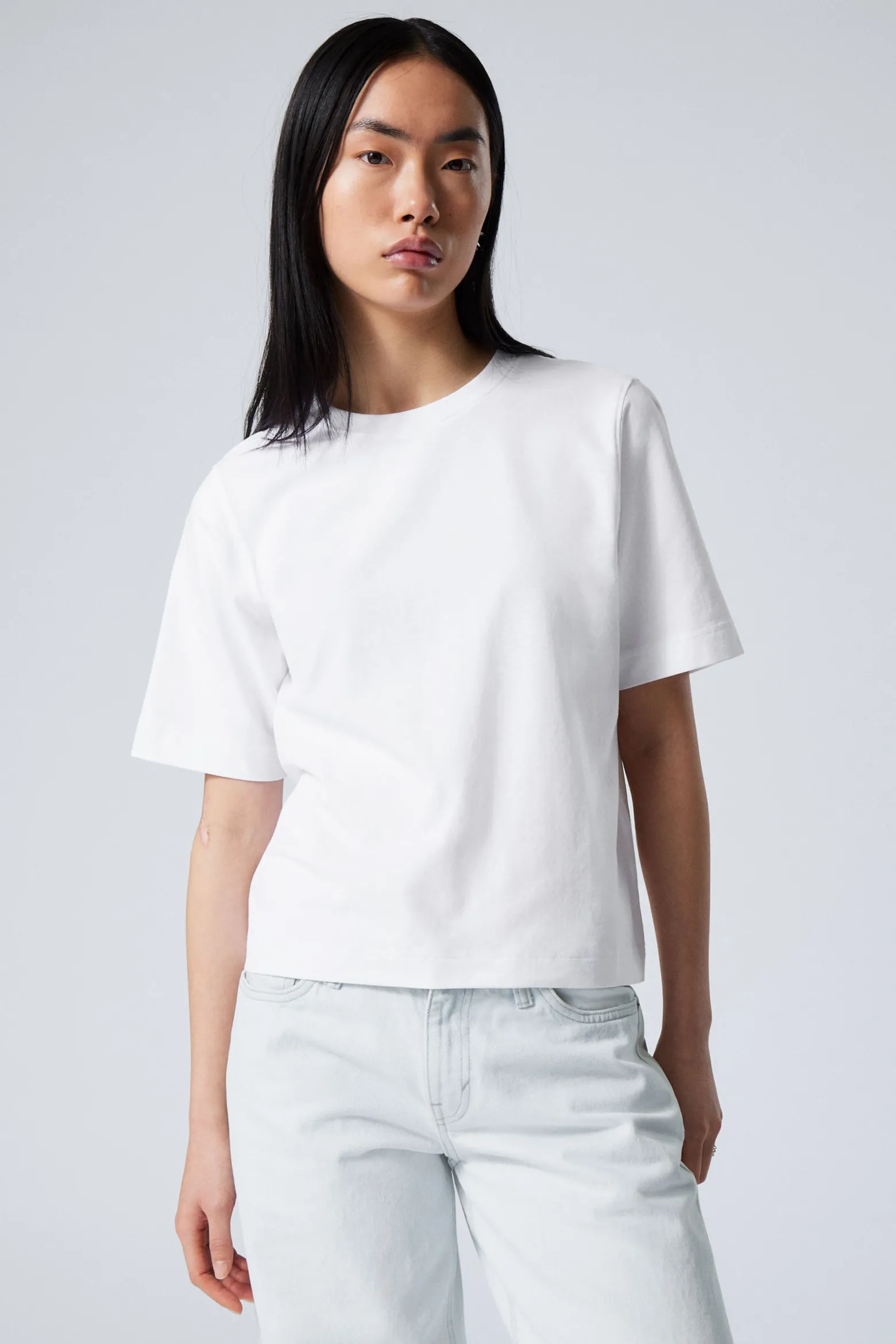 KASTIGES T-SHIRT PERFECT|Weekday New
