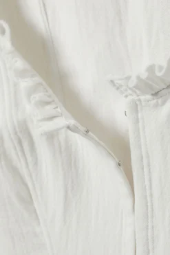 KÖRPERBETONTES TWILL-KORSETTOBERTEIL|Weekday New