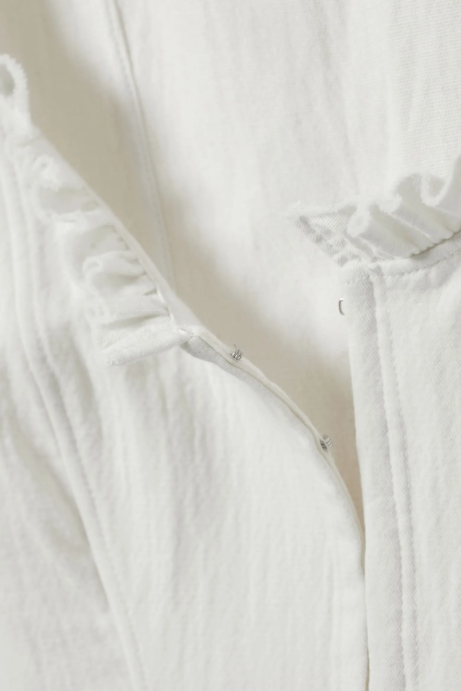 KÖRPERBETONTES TWILL-KORSETTOBERTEIL|Weekday New