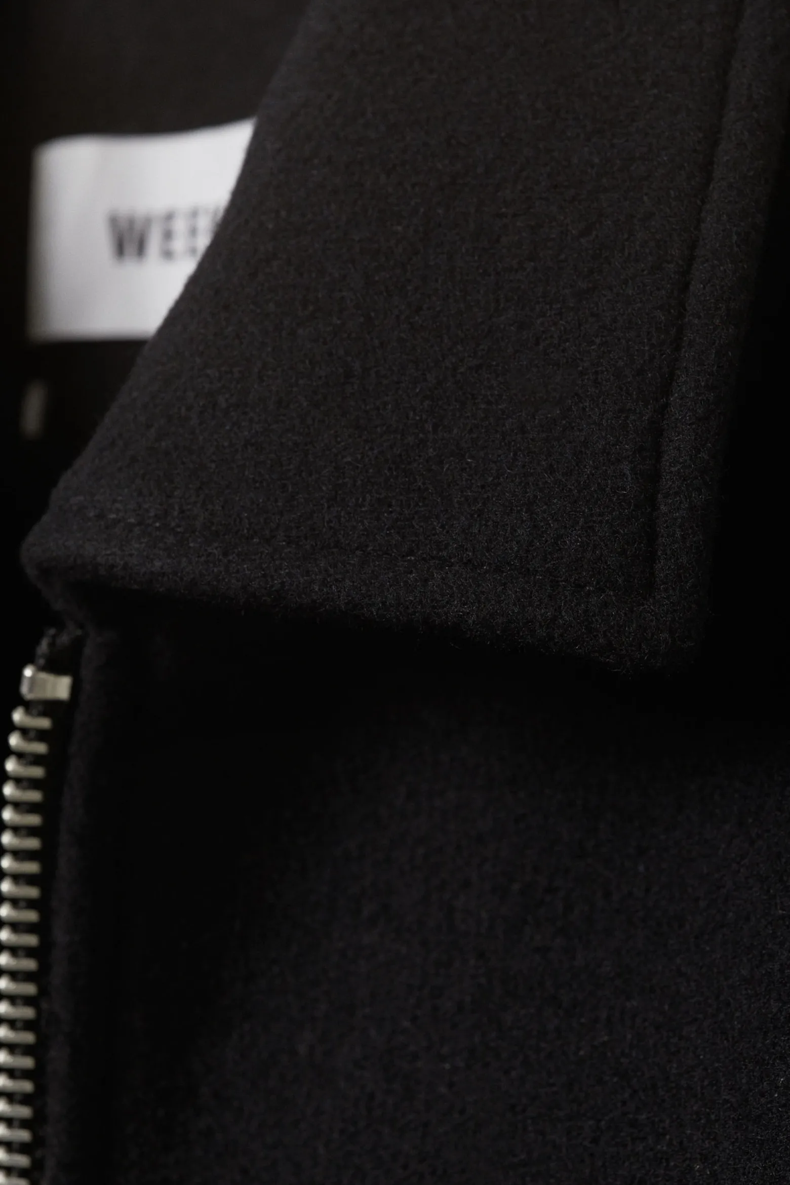 KURZE JACKE AUS WOLLMISCHUNG|Weekday New