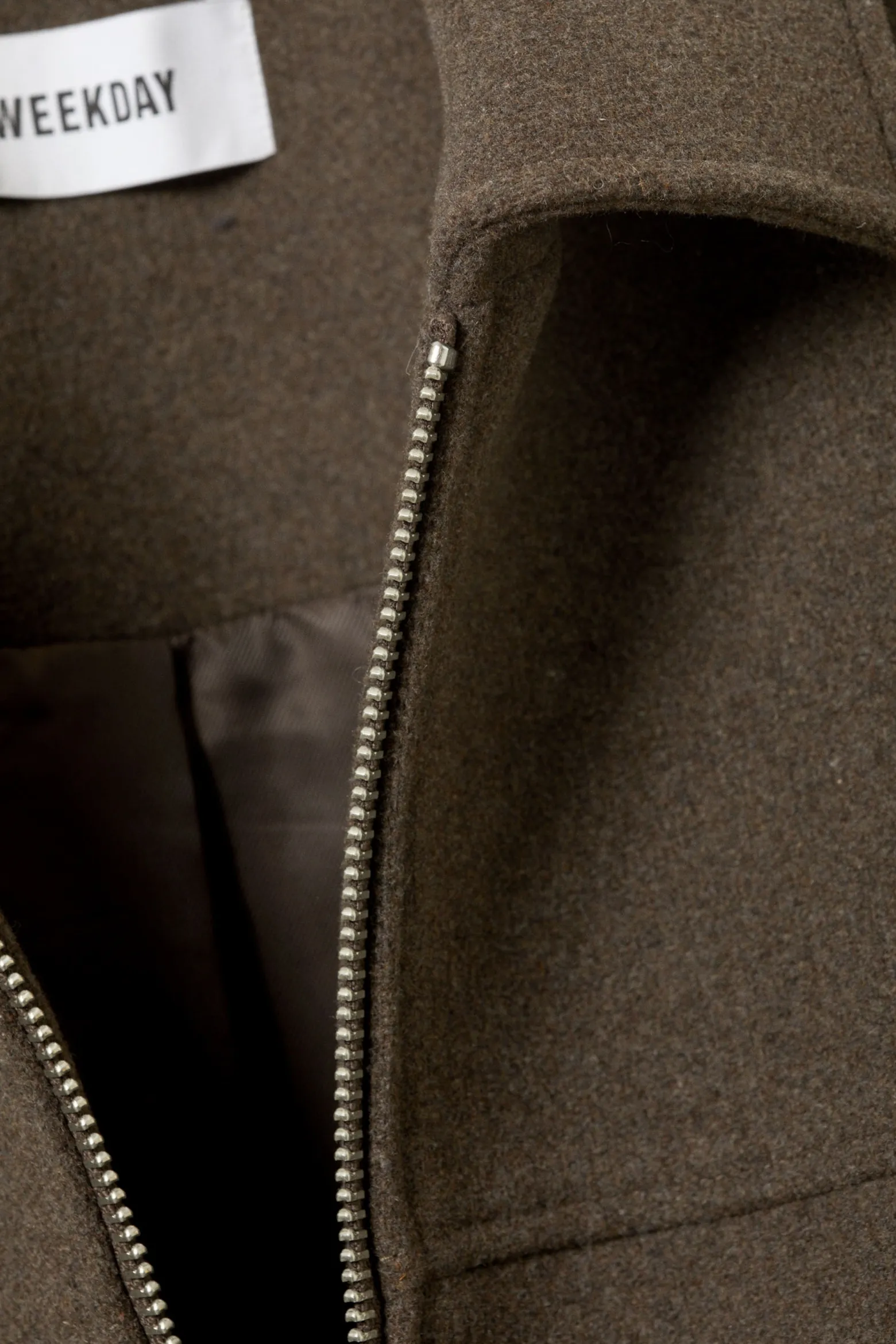 KURZE JACKE AUS WOLLMISCHUNG|Weekday Best
