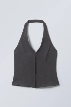 KURZES NECKHOLDER-TOP|Weekday Hot