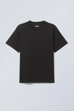 KURZES, SCHWERES BOXY-T-SHIRT|Weekday Shop