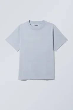 KURZES, SCHWERES BOXY-T-SHIRT|Weekday Cheap