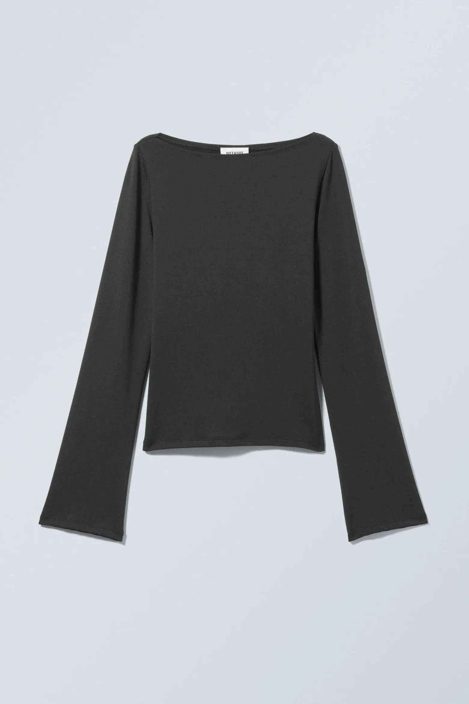LANGARMSHIRT MIT U-BOOT-AUSSCHNITT ANNIE|Weekday Outlet