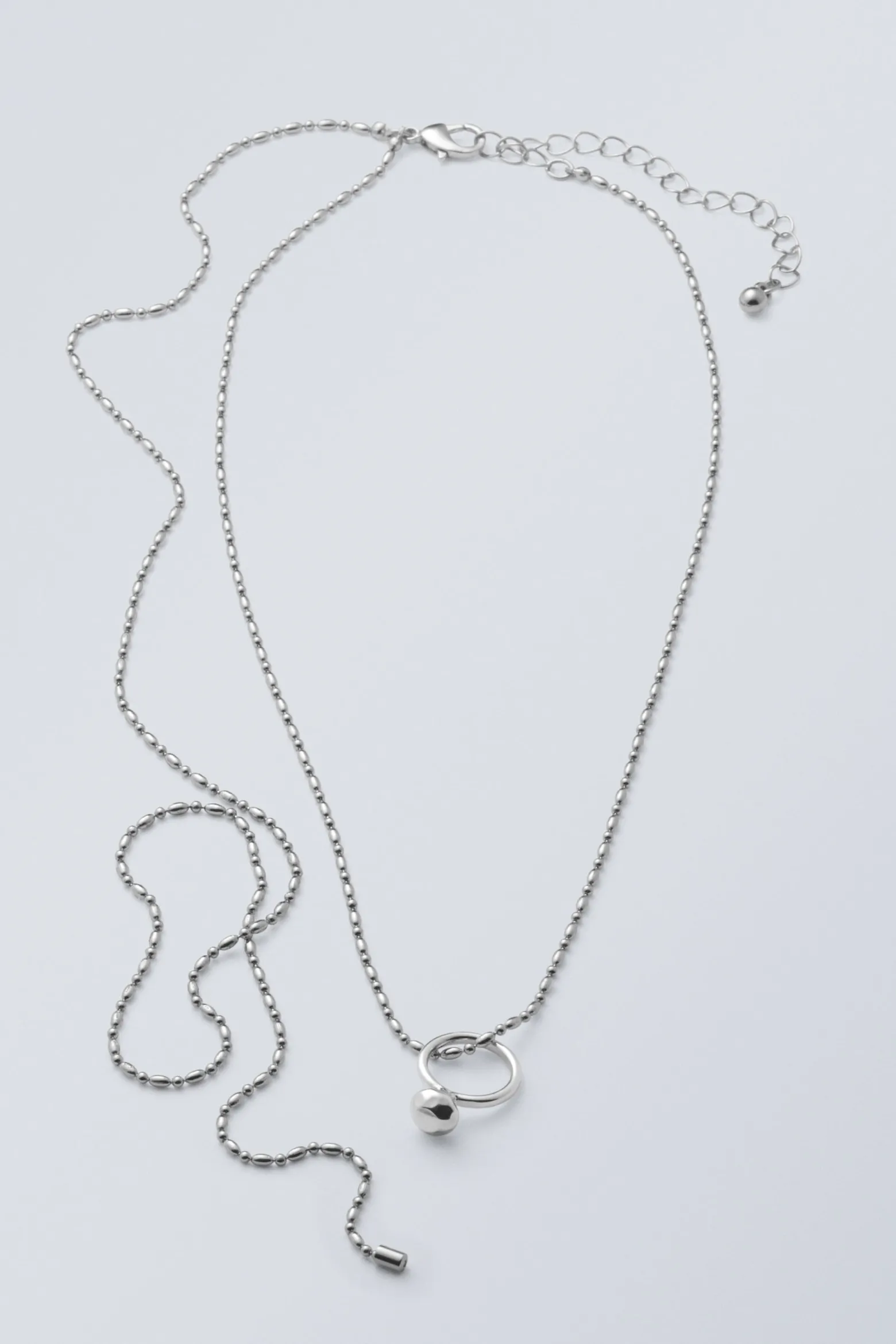 LANGE HALSKETTE MIT RING|Weekday Cheap