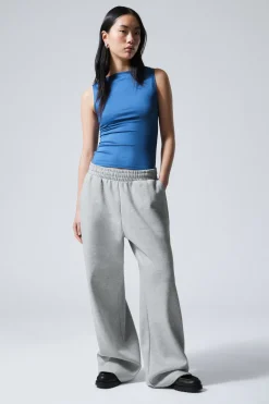LANGE, SCHWERE SWEATPANTS IN LOCKERER PASSFORM|Weekday Best