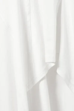 LANGÄRMELIGES ASYMMETRISCHES MIDIKLEID|Weekday Shop