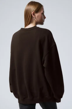 LANGÄRMELIGES OVERSIZE-SWEATSHIRT|Weekday Outlet