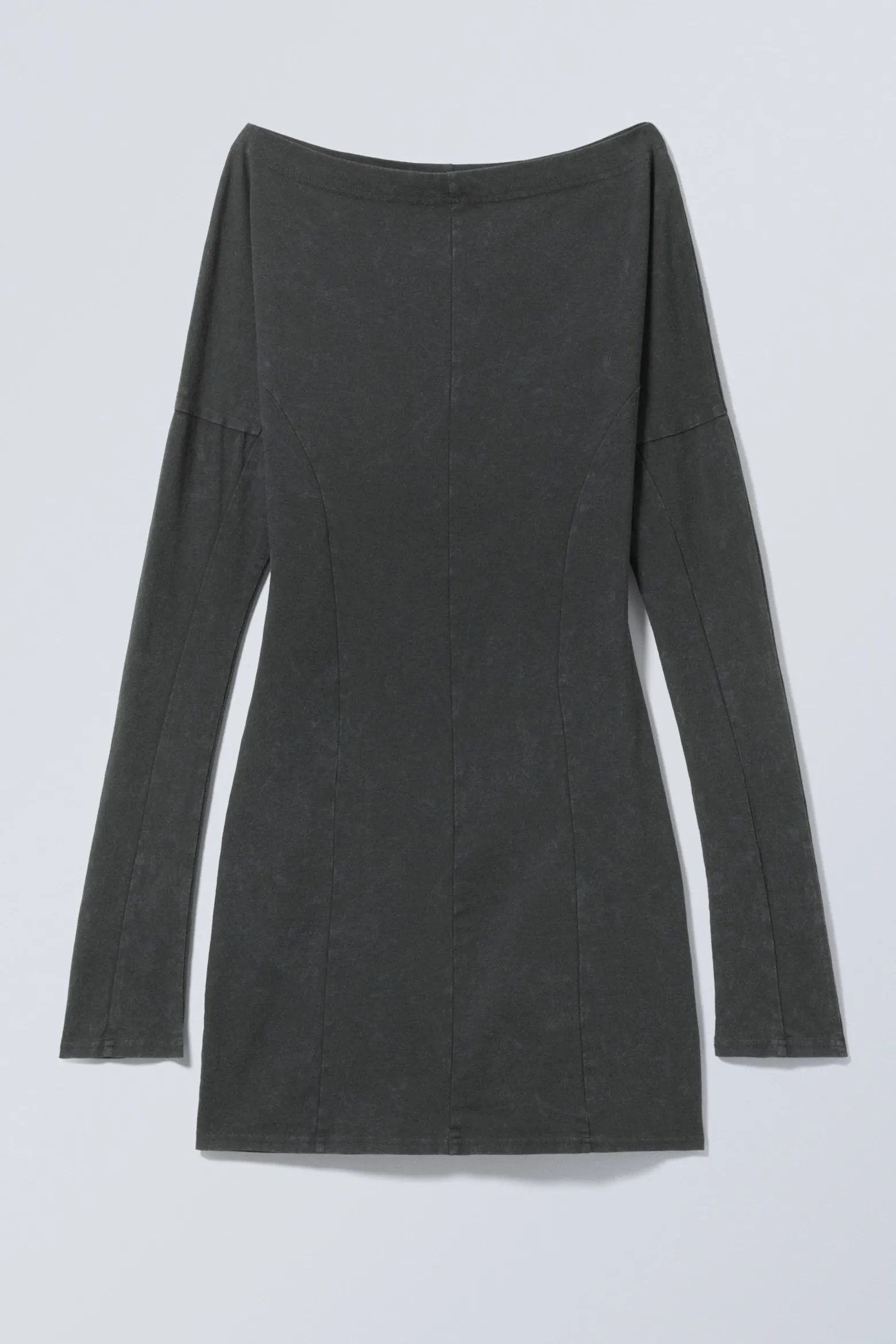 LANGÄRMLIGES OFF-SHOULDER-MINIKLEID|Weekday New