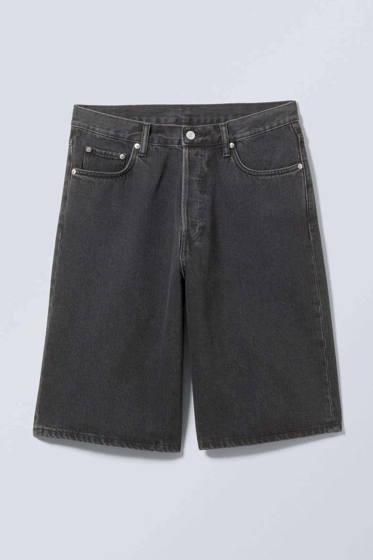 LOCKERE BAGGY-JEANSSHORTS ASTRO|Weekday Cheap