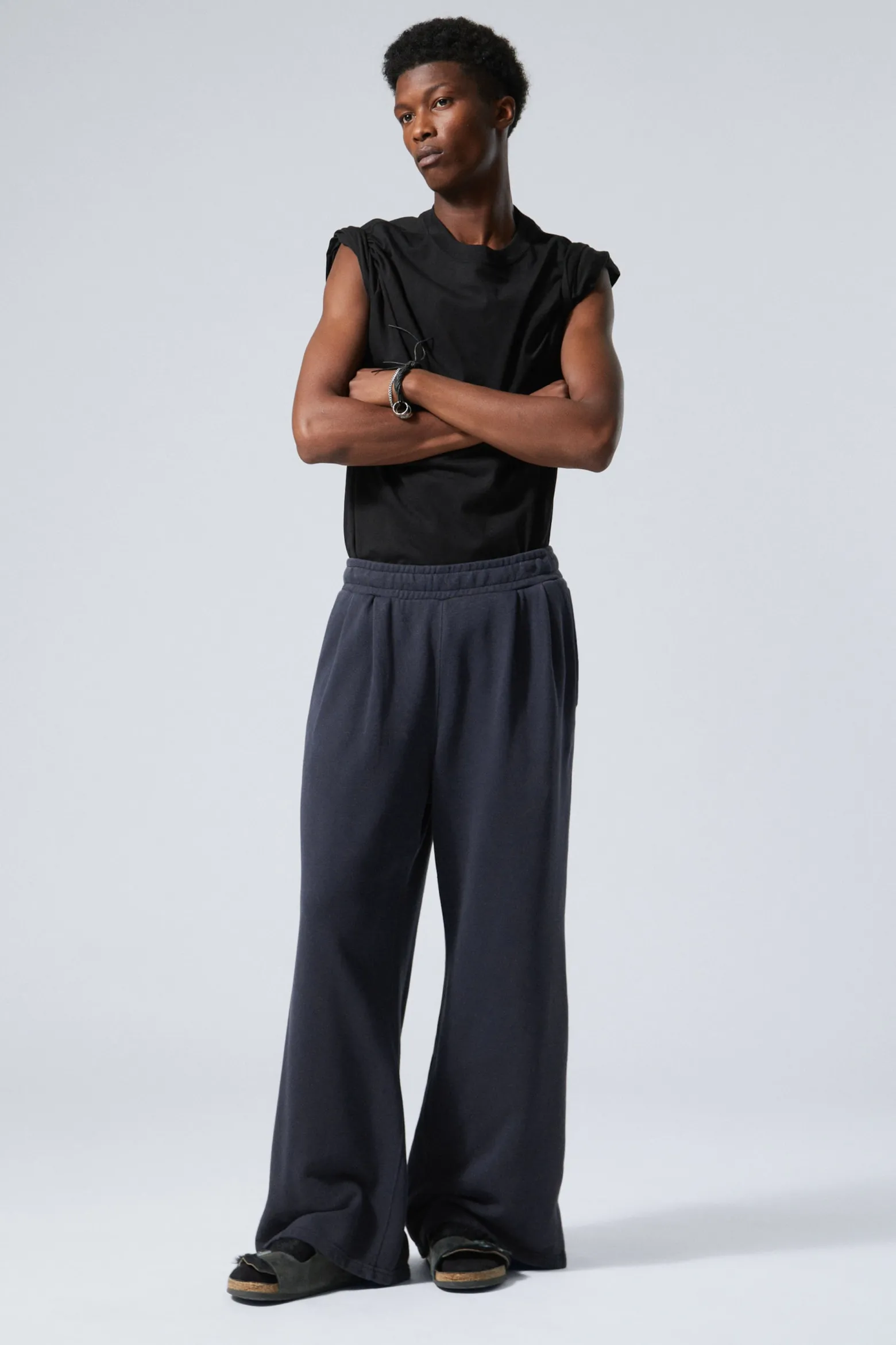 LOCKERE, WEITE HEAVYWEIGHT-JOGGINGHOSE|Weekday Cheap