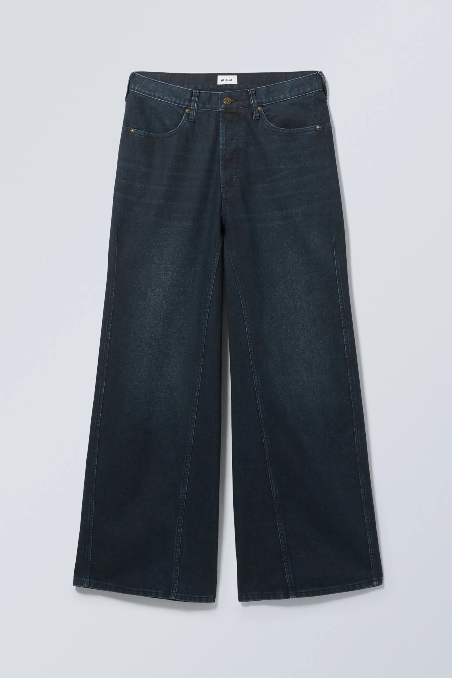 LOCKERE, WEITE JEANS MIT NORMALER TAILLE|Weekday New