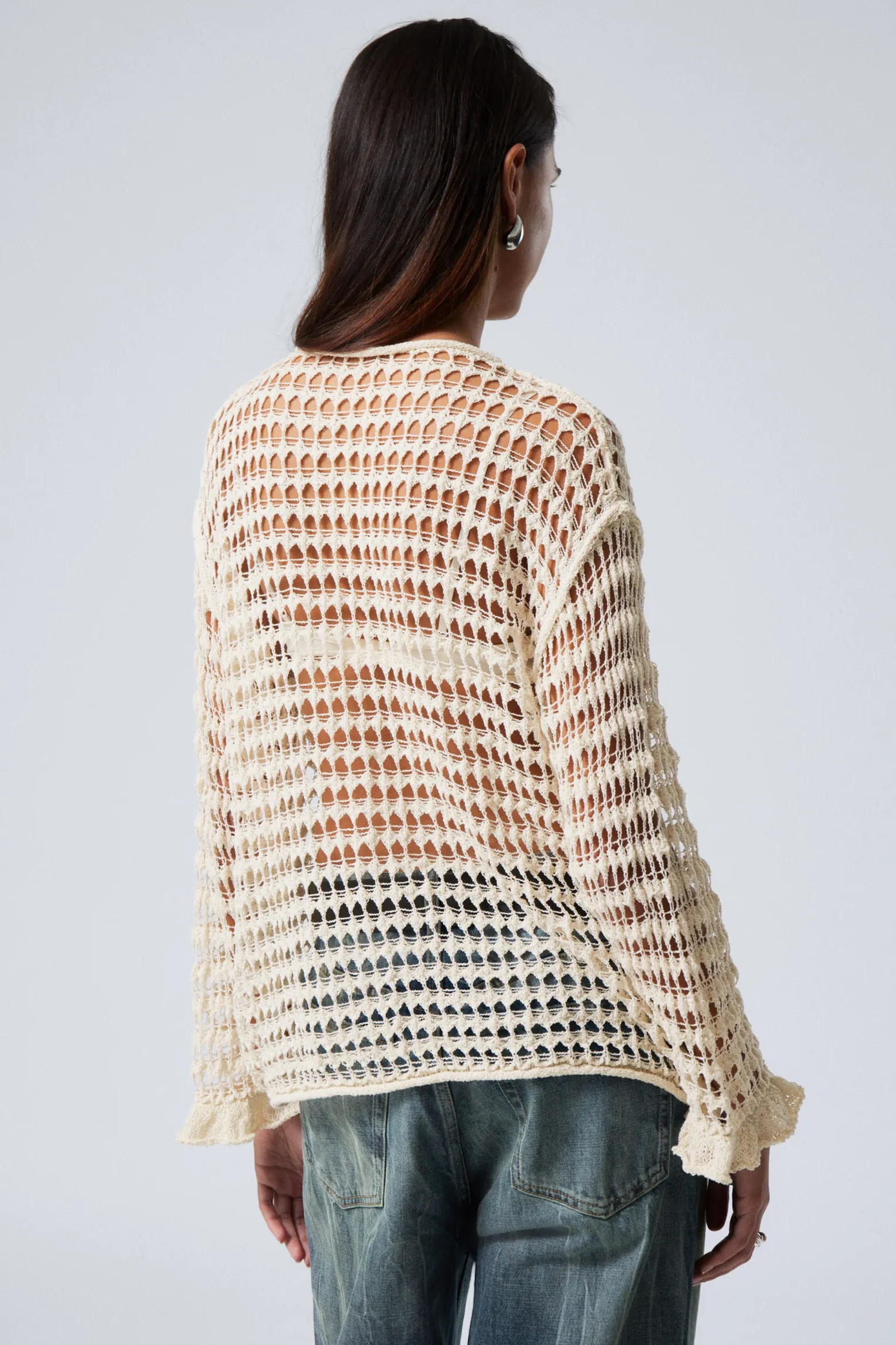 LOCKERER PULLOVER AUS GROBEM STRICK|Weekday Clearance