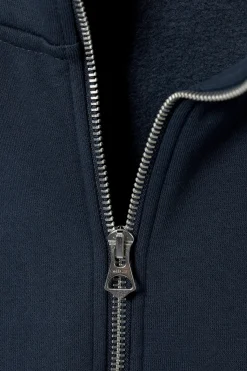 LOCKERER, SCHWERER PULLOVER MIT TEILREISSVERSCHLUSS|Weekday Fashion