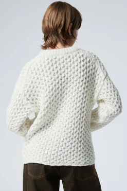 LOCKERER ZOPFSTRICKPULLOVER|Weekday Discount