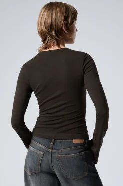 LONGSLEEVE AUS BAUMWOLLE|Weekday Flash Sale